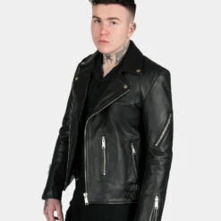 Grifter – Leather Jacket (Size 34S, 34, 36S, 36, 38S, 50, 52, 54) 11 Grifter – Leather Jacket (Size 34S, 34, 36S, 36, 38S, 50, 52, 54) -Straight To Hell gri men w 4