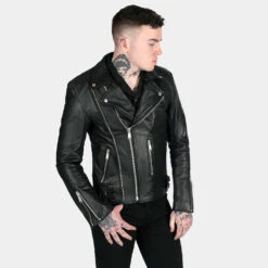 Grifter – Leather Jacket (Size 34S, 34, 36S, 36, 38S, 50, 52, 54) 13 Grifter – Leather Jacket (Size 34S, 34, 36S, 36, 38S, 50, 52, 54) -Straight To Hell gri men w 5