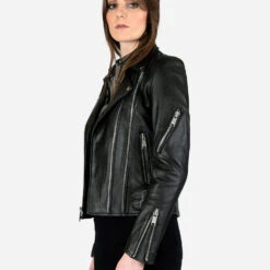 Grifter – Leather Jacket (Size 2XL, 4XL) -Straight To Hell gri wom w 3