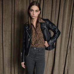 Grifter – Leather Jacket (Size 2XL, 4XL) -Straight To Hell grifter ladies