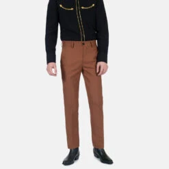 Hitmaker – Clay Brown – Slim Fit Pants