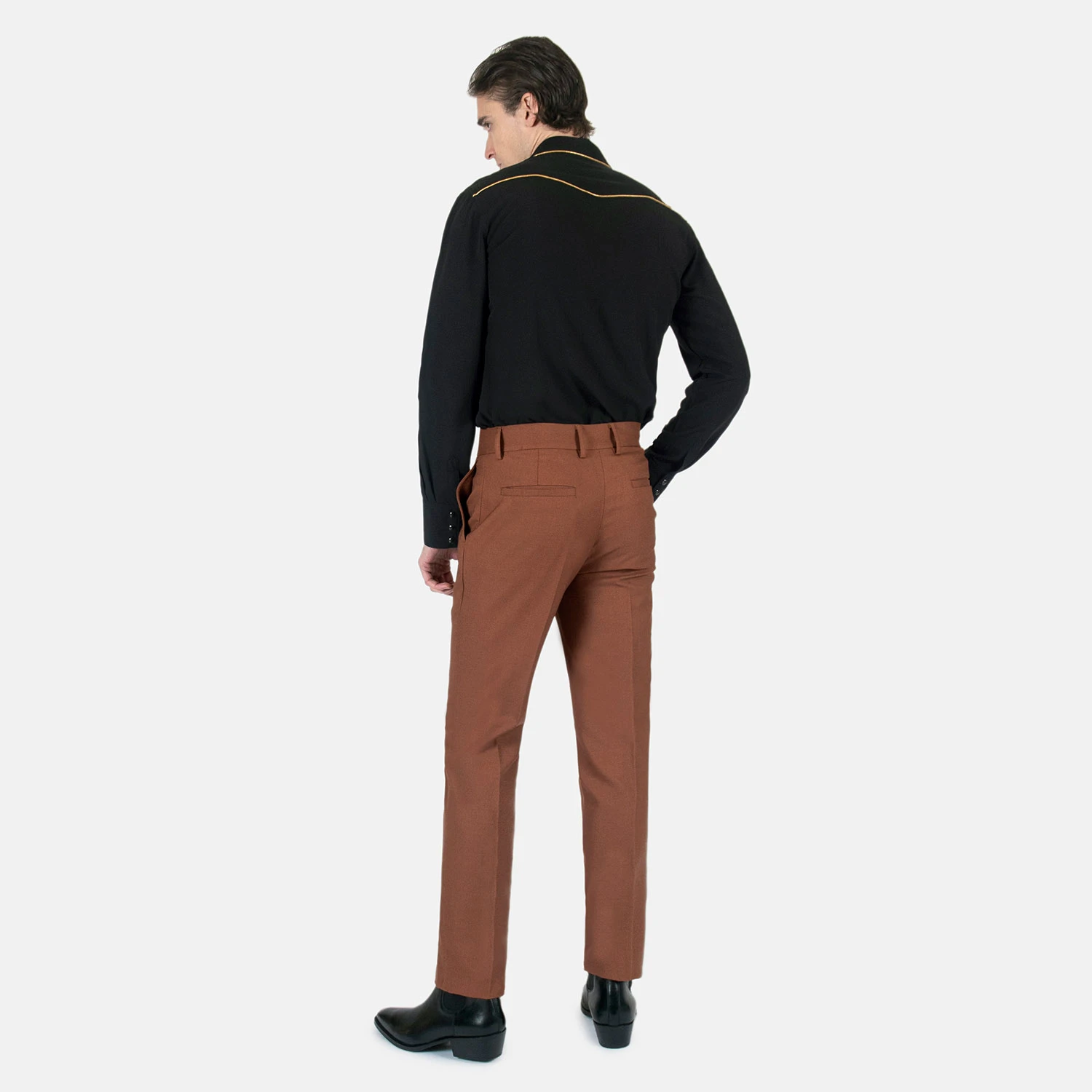 Hitmaker – Clay Brown – Slim Fit Pants 5 Hitmaker – Clay Brown – Slim Fit Pants - Image 5