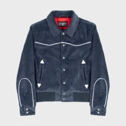 Jackson – Blue Velvet Jacket (Size 2XS, M, L, 3XL)