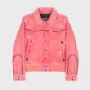 Jackson – Pink Velvet Jacket (Size 2XS, XS, S, M, L, XL, 2XL, 3XL, 4XL)