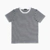 Jasper – White And Black Striped T-Shirt
