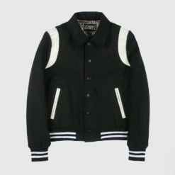 Jet – Black And White Varsity Jacket