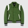 Jet – Green Varsity Jacket (Size S, M, L, XL, 2XL, 3XL)