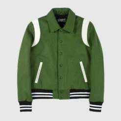 Jet – Green Varsity Jacket (Size S, M, L, XL, 2XL, 3XL)