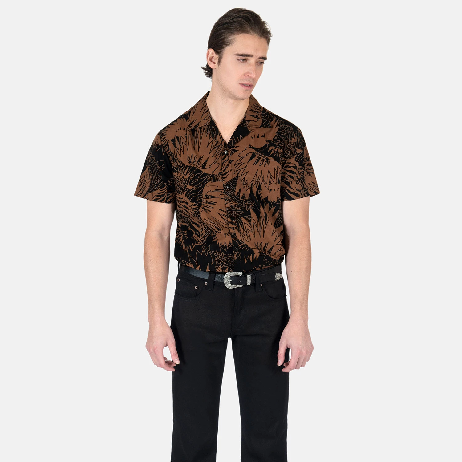 Jungle Rock – Floral And Jungle Print Shirt 2 Jungle Rock – Floral And Jungle Print Shirt - Image 2