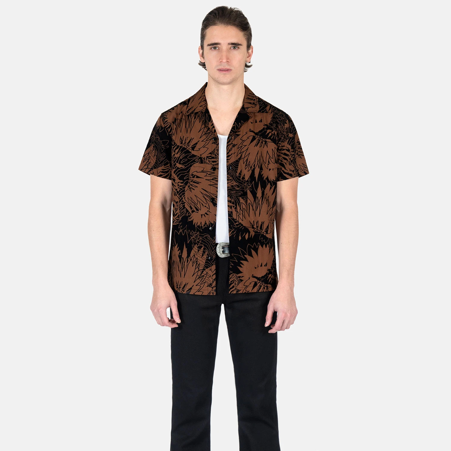 Jungle Rock – Floral And Jungle Print Shirt 3 Jungle Rock – Floral And Jungle Print Shirt - Image 3