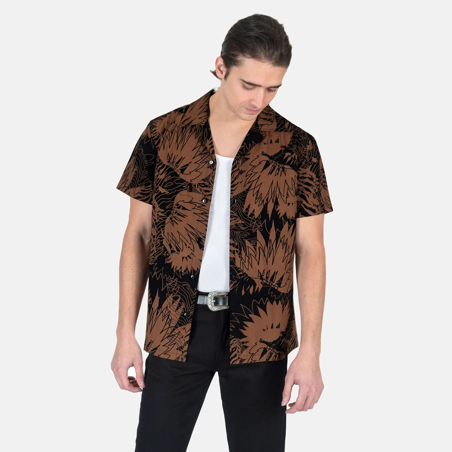 Jungle Rock – Floral And Jungle Print Shirt 4 Jungle Rock – Floral And Jungle Print Shirt - Image 4