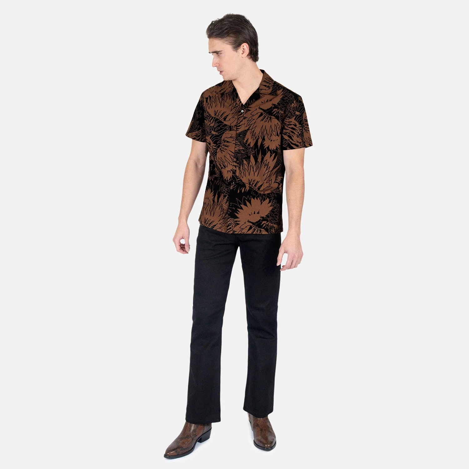 Jungle Rock – Floral And Jungle Print Shirt 5 Jungle Rock – Floral And Jungle Print Shirt - Image 5