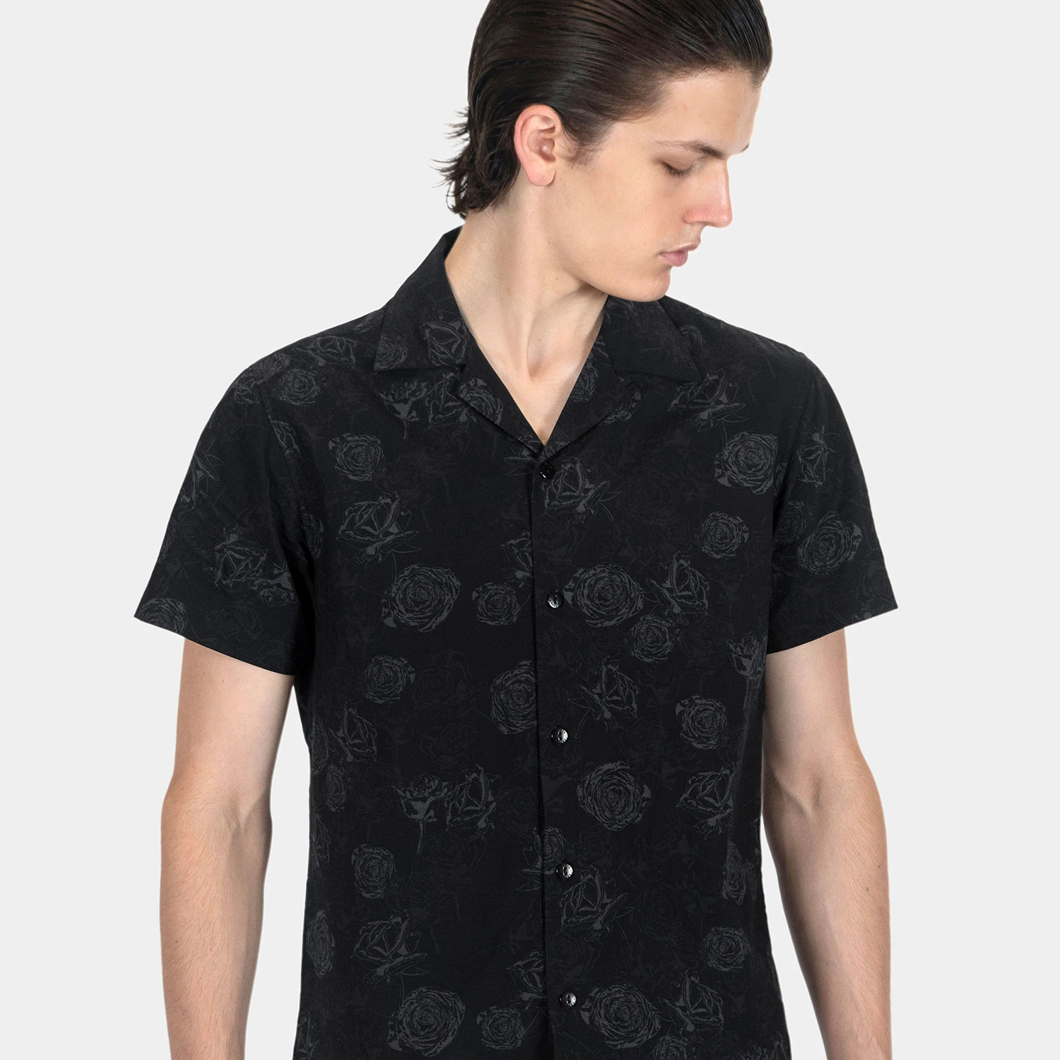 Kids Are Alright – Dark Floral Print Shirt 4 Kids Are Alright – Dark Floral Print Shirt - Image 4