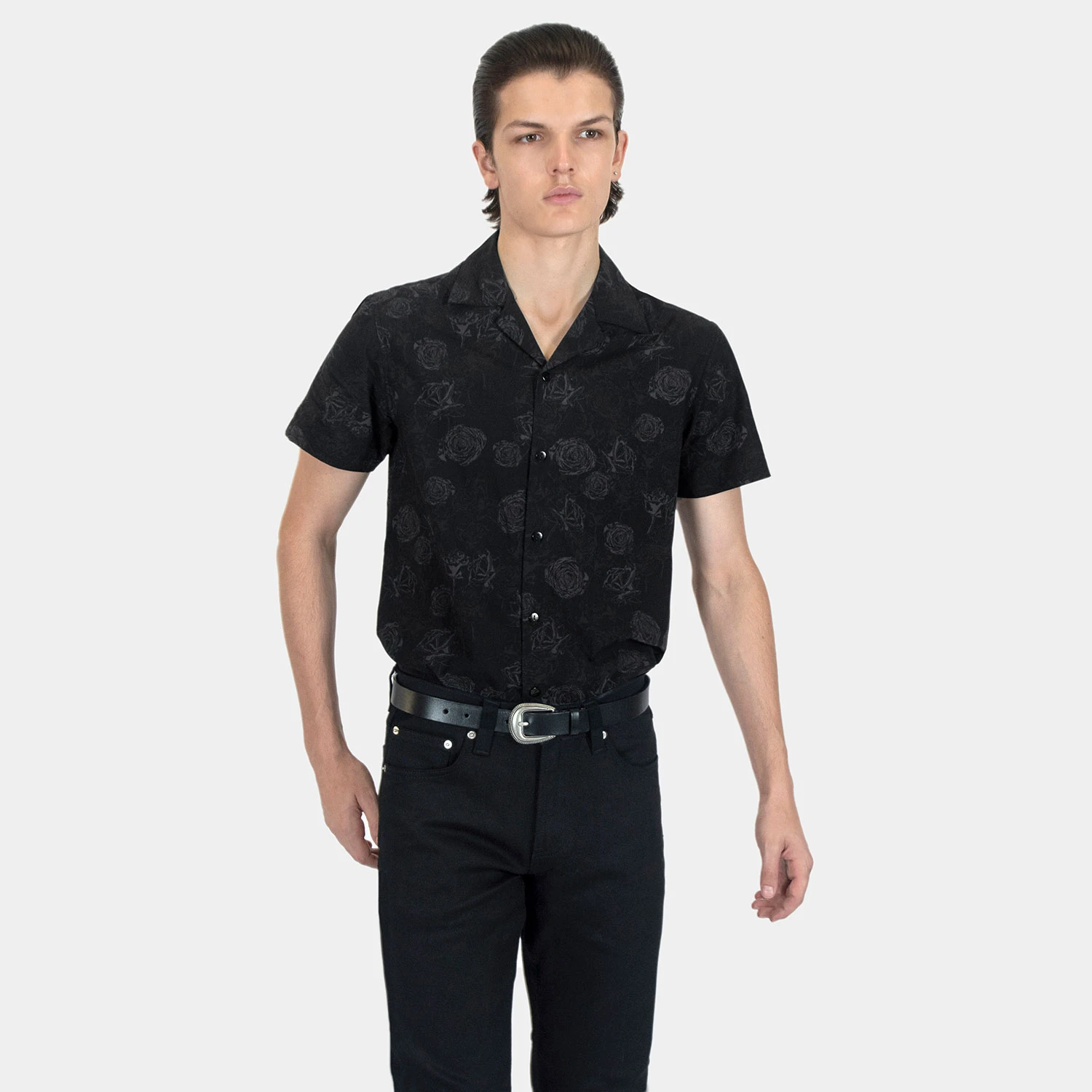 Kids Are Alright – Dark Floral Print Shirt 6 Kids Are Alright – Dark Floral Print Shirt - Image 6