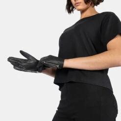 LaSalle – Leather Zip Gloves – 15 Year Anniversary (Size XS, S, M, L, XL) -Straight To Hell las unl wom w 4