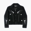 Leone – Black Embroidered Gabardine Jacket – 15 Year Anniversary