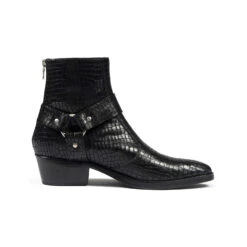 Libertine – Black Snakeskin (Size 7, 7.5, 8)