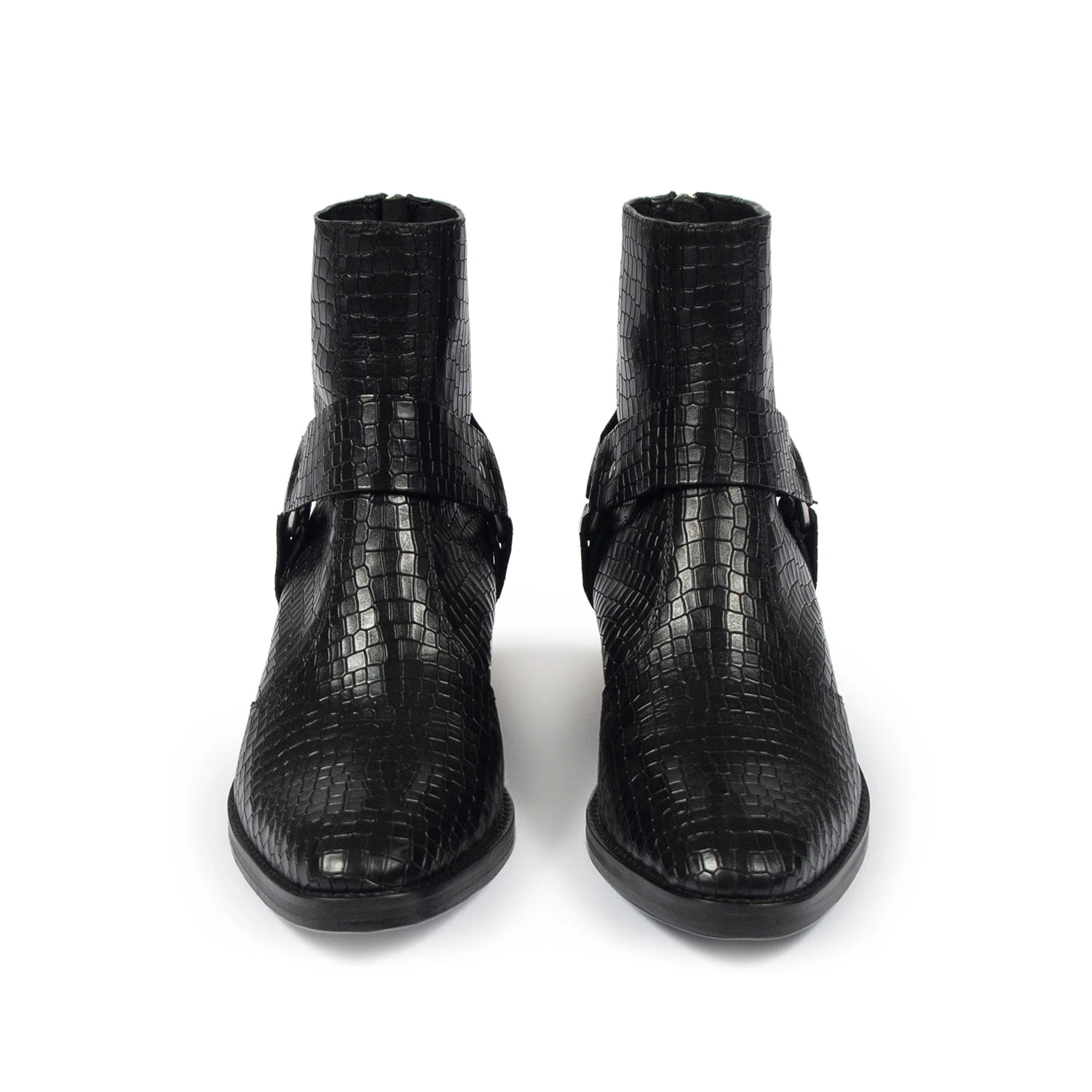 Libertine – Black Snakeskin (Size 7, 7.5, 8) 4 Libertine – Black Snakeskin (Size 7, 7.5, 8) - Image 4