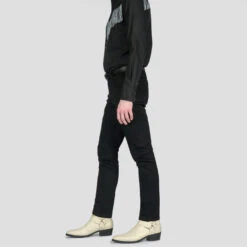 Libertine – Cream Leather Harness Boots (Size 7, 7.5, 8, 8.5, 9, 9.5, 10, 10.5, 11, 12, 13, 14) -Straight To Hell lib cre men w 7