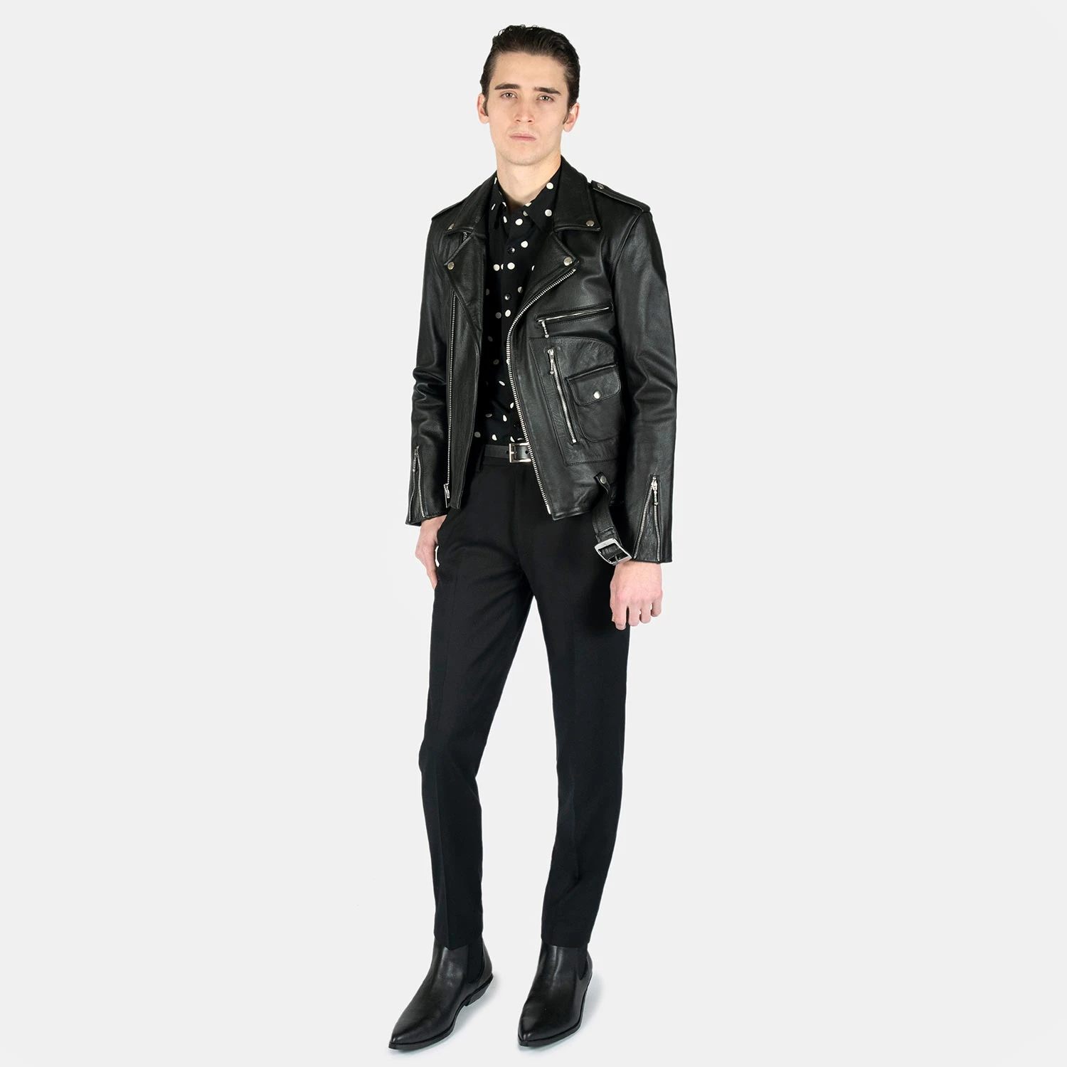 Logan – Leather Jacket (Size 34, 52) 4 Logan – Leather Jacket (Size 34, 52) - Image 4