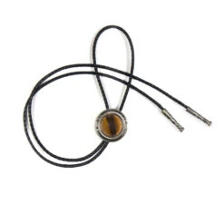 Lost Highway – Tiger’s Eye Bolo Tie 10 Lost Highway – Tiger’s Eye Bolo Tie -Straight To Hell los hig tig eye w 2