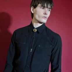 Lost Highway – Tiger’s Eye Bolo Tie -Straight To Hell los hig tig thumb 3