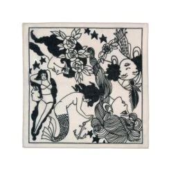 Manners And Morals – Vintage Lady Faces Bandana