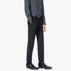 Marquee – Black Leather Chelsea Boots -Straight To Hell mar blk men w 7