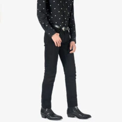 Marquee – Black Snakeskin Leather Chelsea Boots 14 Marquee – Black Snakeskin Leather Chelsea Boots -Straight To Hell mar blk sna men w 7