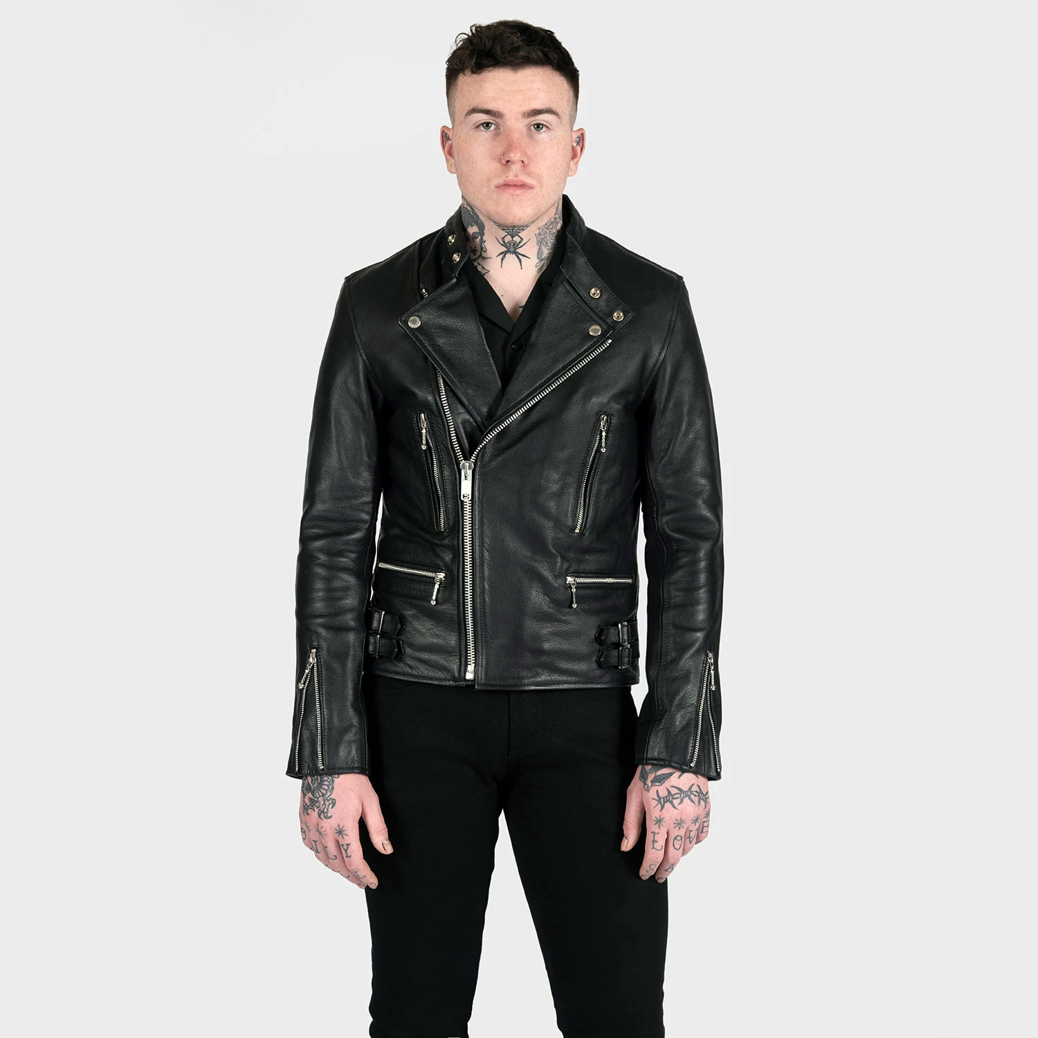 Marauder – Leather Jacket (Size 34, 36) 3 Marauder – Leather Jacket (Size 34, 36) - Image 3