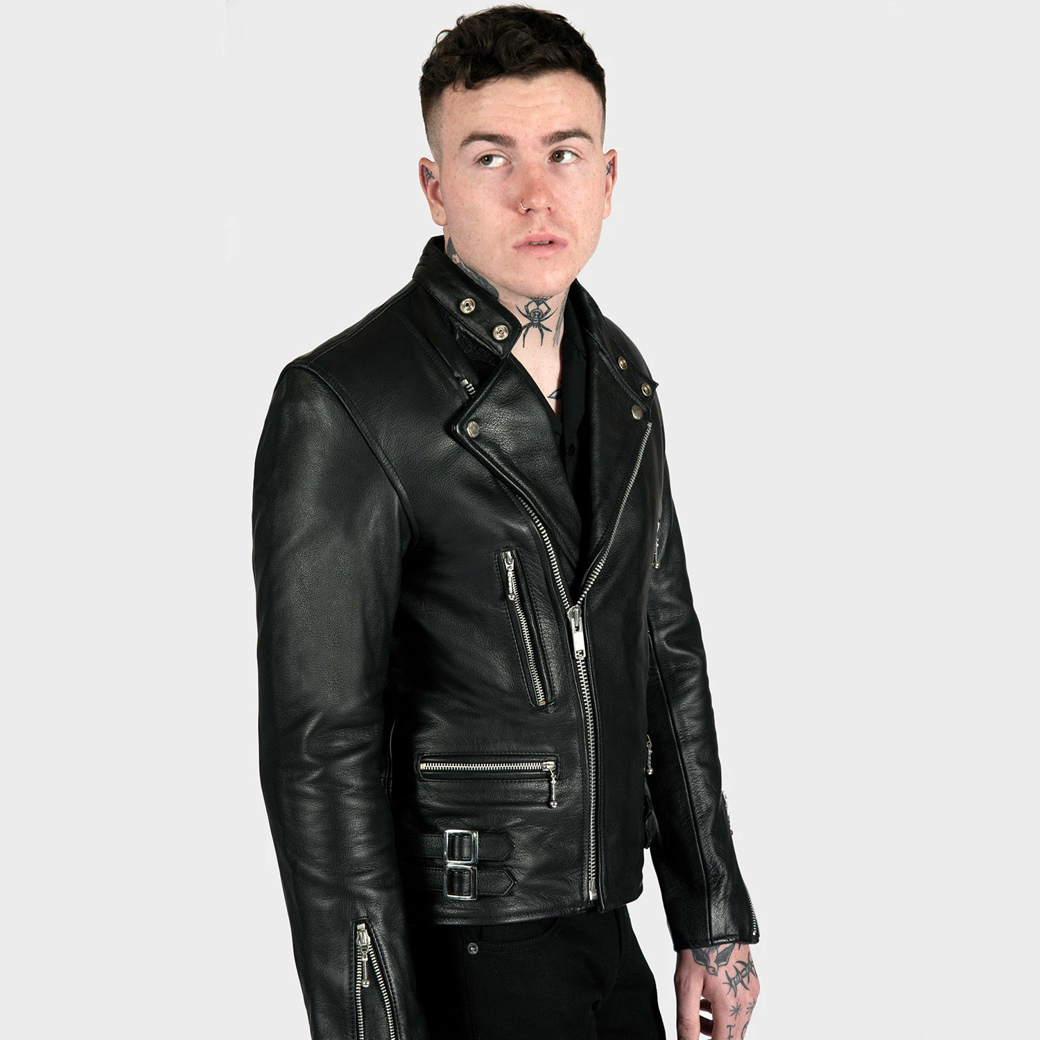 Marauder – Leather Jacket (Size 34, 36) 6 Marauder – Leather Jacket (Size 34, 36) - Image 6