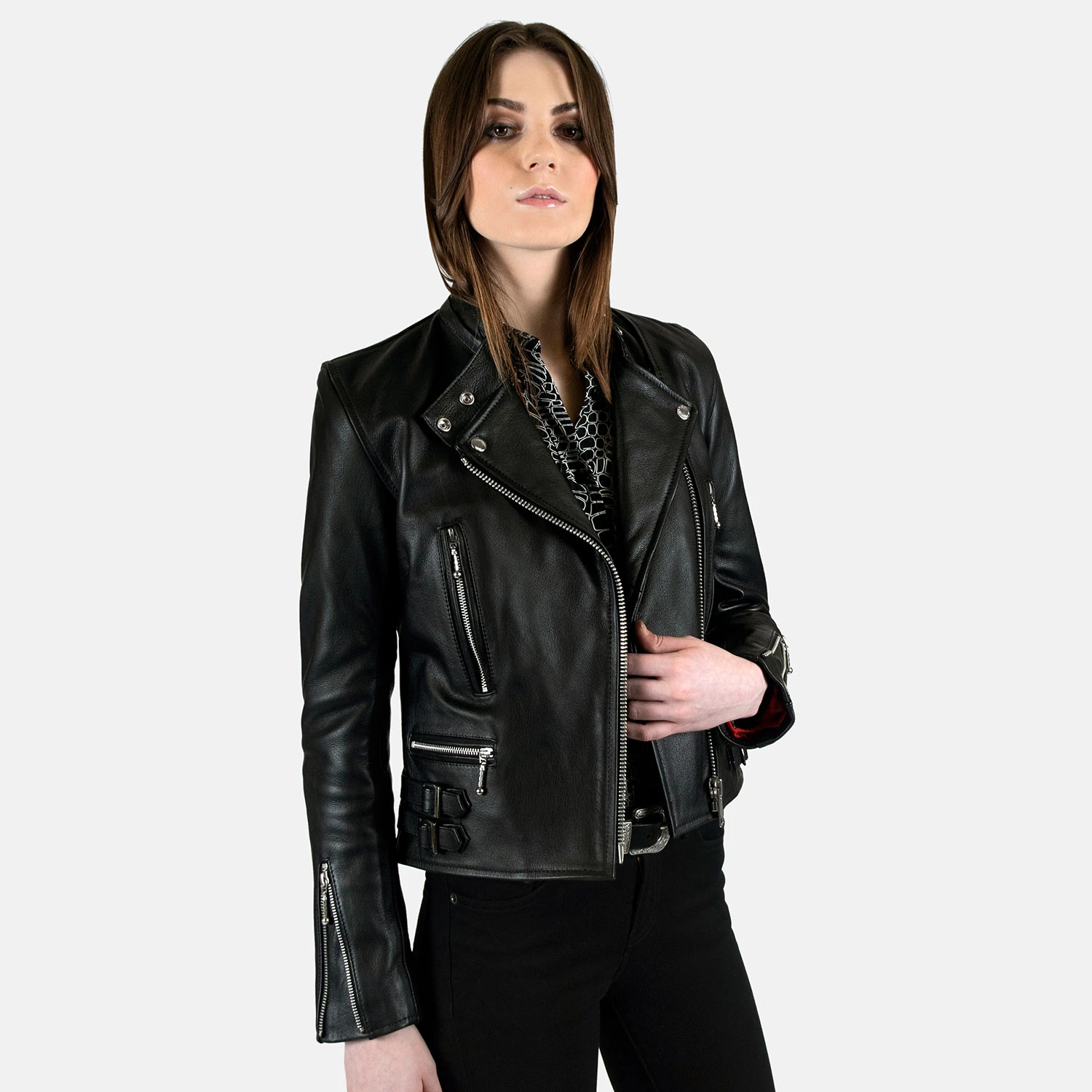 Marauder – Leather Jacket (Size S, M, L, 2XL, 3XL, 4XL, 5XL) 4 Marauder – Leather Jacket (Size S, M, L, 2XL, 3XL, 4XL, 5XL) - Image 4