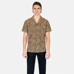 McKinley – Leopard Print Shirt -Straight To Hell mck men w 4