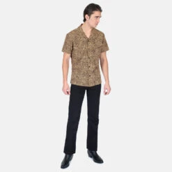 McKinley – Leopard Print Shirt -Straight To Hell mck men w 5