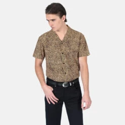 McKinley – Leopard Print Shirt -Straight To Hell mck men w 7