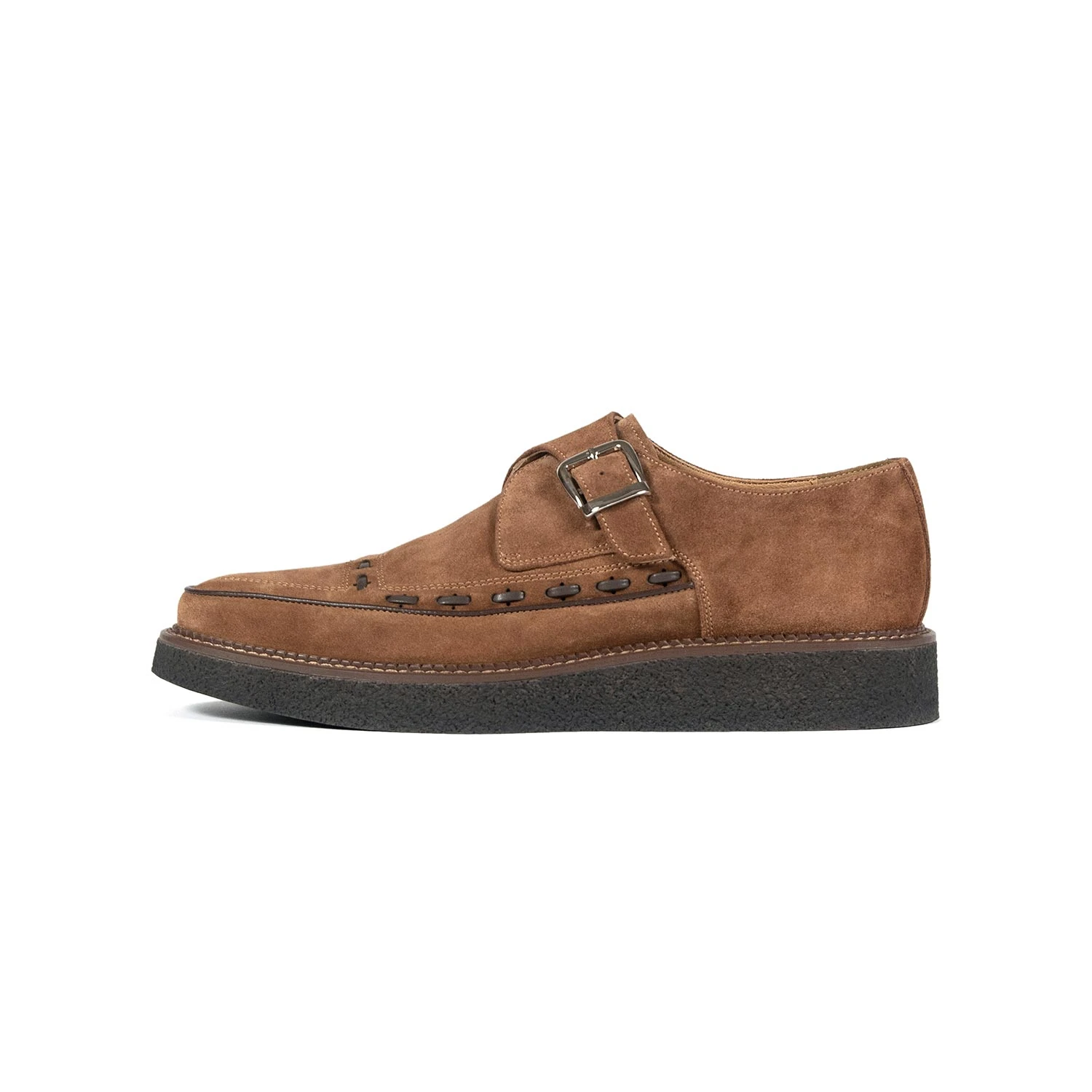 Memphis – Brown Suede Creepers 2 Memphis – Brown Suede Creepers - Image 2
