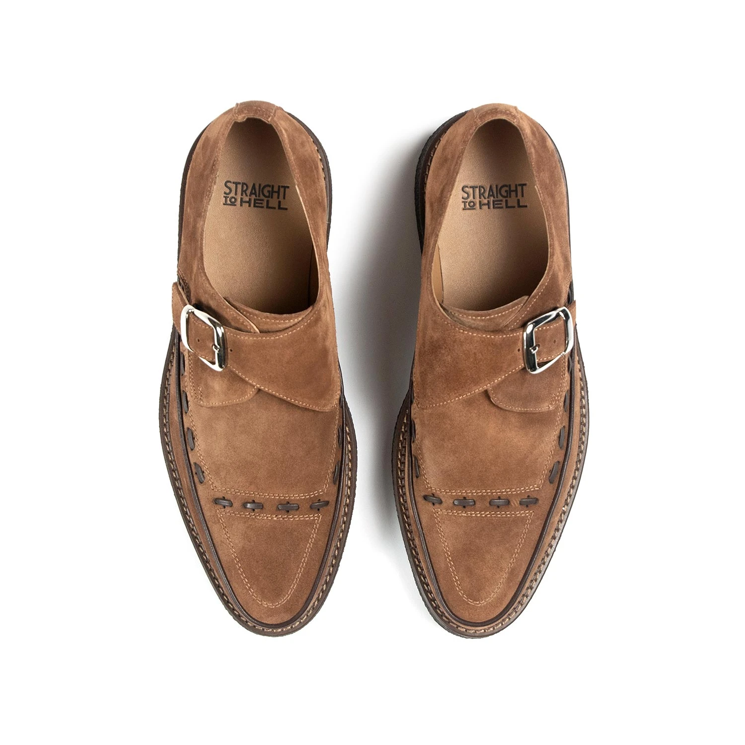 Memphis – Brown Suede Creepers 4 Memphis – Brown Suede Creepers - Image 4