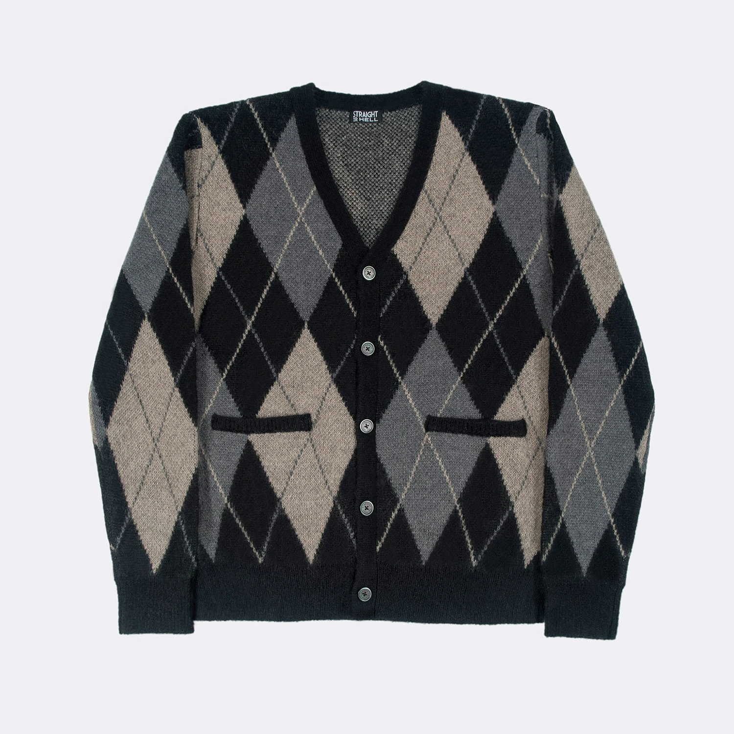 Miles – Argyle Cardigan Sweater 1 Miles – Argyle Cardigan Sweater