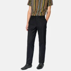 Montrose – Black – Slim Fit Pants -Straight To Hell mon blk w 2