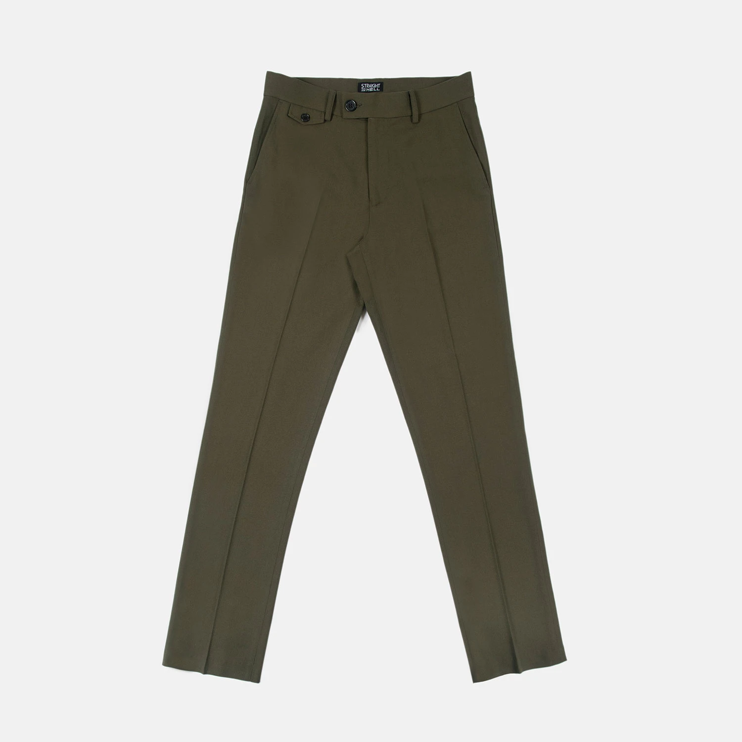Montrose – Cactus Green – Slim Fit Pants 7 Montrose – Cactus Green – Slim Fit Pants - Image 7