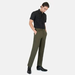 Montrose – Cactus Green – Slim Fit Pants 9 Montrose – Cactus Green – Slim Fit Pants -Straight To Hell mon gre w 4
