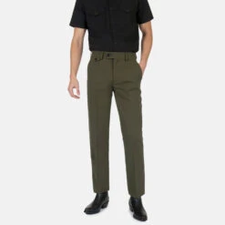 Montrose – Cactus Green – Slim Fit Pants