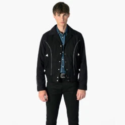 Morricone – Gabardine Jacket – 15 Year Anniversary 12 Morricone – Gabardine Jacket – 15 Year Anniversary -Straight To Hell mor blk wom w 3