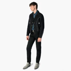 Morricone – Gabardine Jacket – 15 Year Anniversary 13 Morricone – Gabardine Jacket – 15 Year Anniversary -Straight To Hell mor blk wom w 4