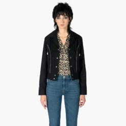 Morricone – Gabardine Jacket – 15 Year Anniversary 16 Morricone – Gabardine Jacket – 15 Year Anniversary -Straight To Hell mor blk wom w 7