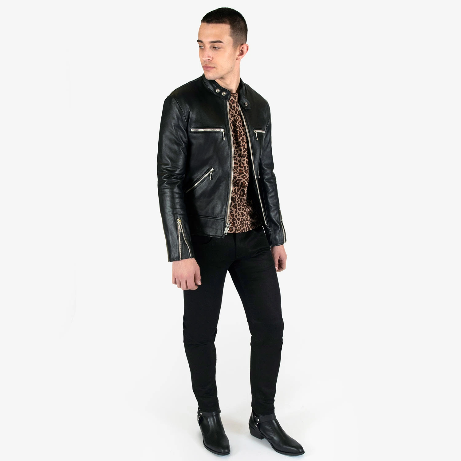 Motorway – Leather Jacket (Size 34S, 34, 36S, 36, 38S, 38, 40, 46, 50, 52, 54) 5 Motorway – Leather Jacket (Size 34S, 34, 36S, 36, 38S, 38, 40, 46, 50, 52, 54) - Image 5