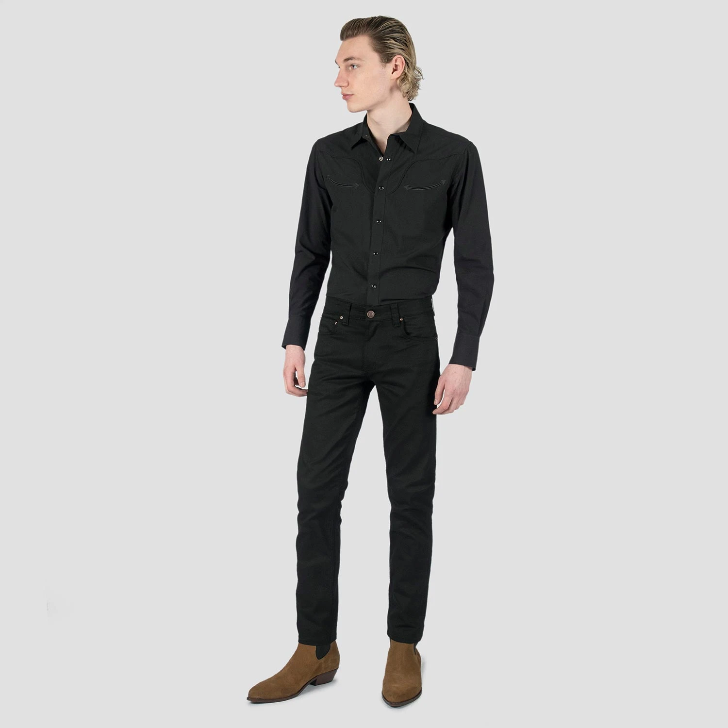 Narrow Eddie – Lou Heat – Skinny Fit Denim Jeans 2 Narrow Eddie – Lou Heat – Skinny Fit Denim Jeans - Image 2