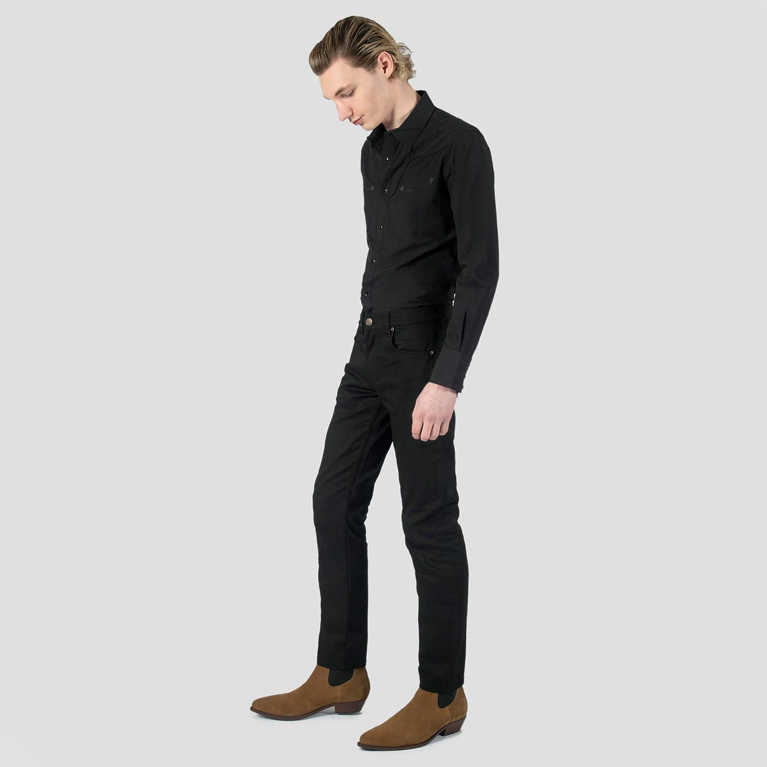 Narrow Eddie – Lou Heat – Skinny Fit Denim Jeans 3 Narrow Eddie – Lou Heat – Skinny Fit Denim Jeans - Image 3