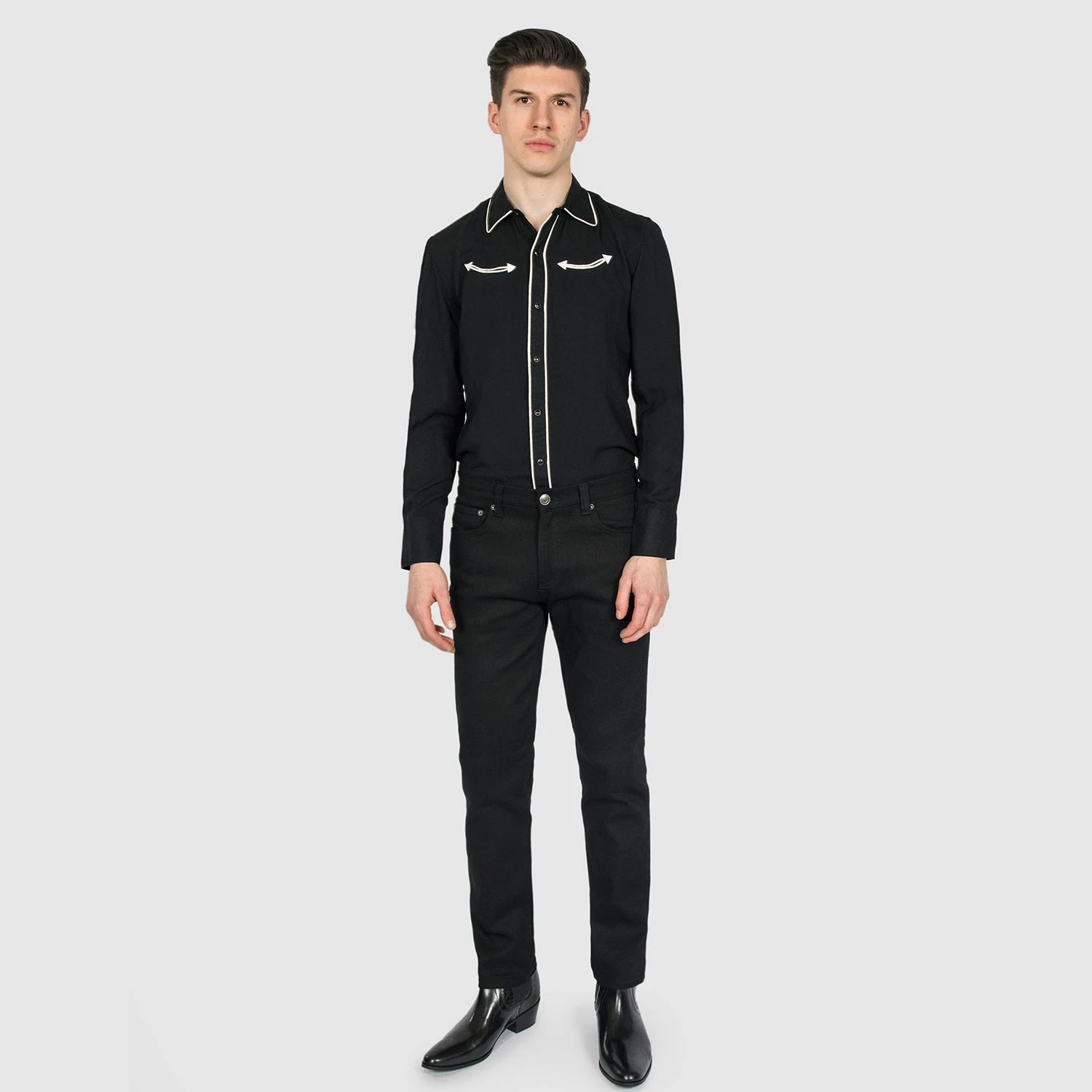 Narrow Eddie – Dynamite – Skinny Fit Denim Jeans 2 Narrow Eddie – Dynamite – Skinny Fit Denim Jeans - Image 2