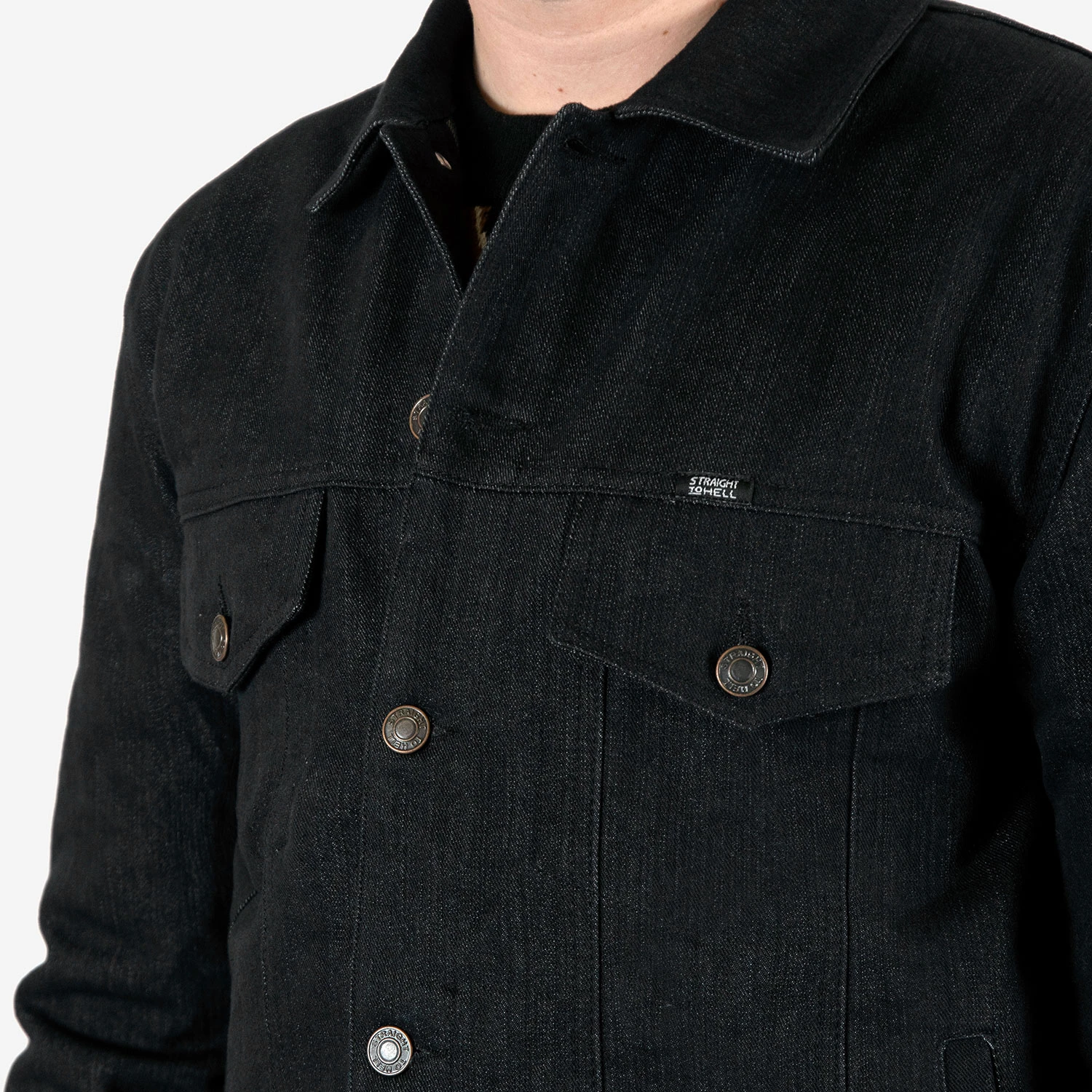 Outsider – Dark King – Raw Denim Jacket 8 Outsider – Dark King – Raw Denim Jacket - Image 8